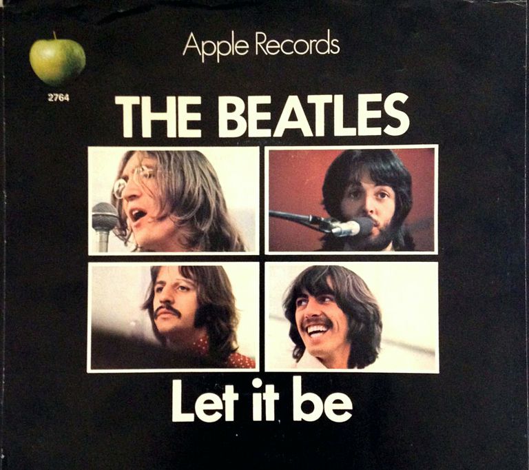 Poster Let It Be - The Beatles” width=
