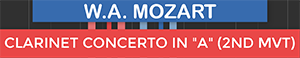 Clarinet Concerto In A major - 2nd Movement - Adagio - Mozart